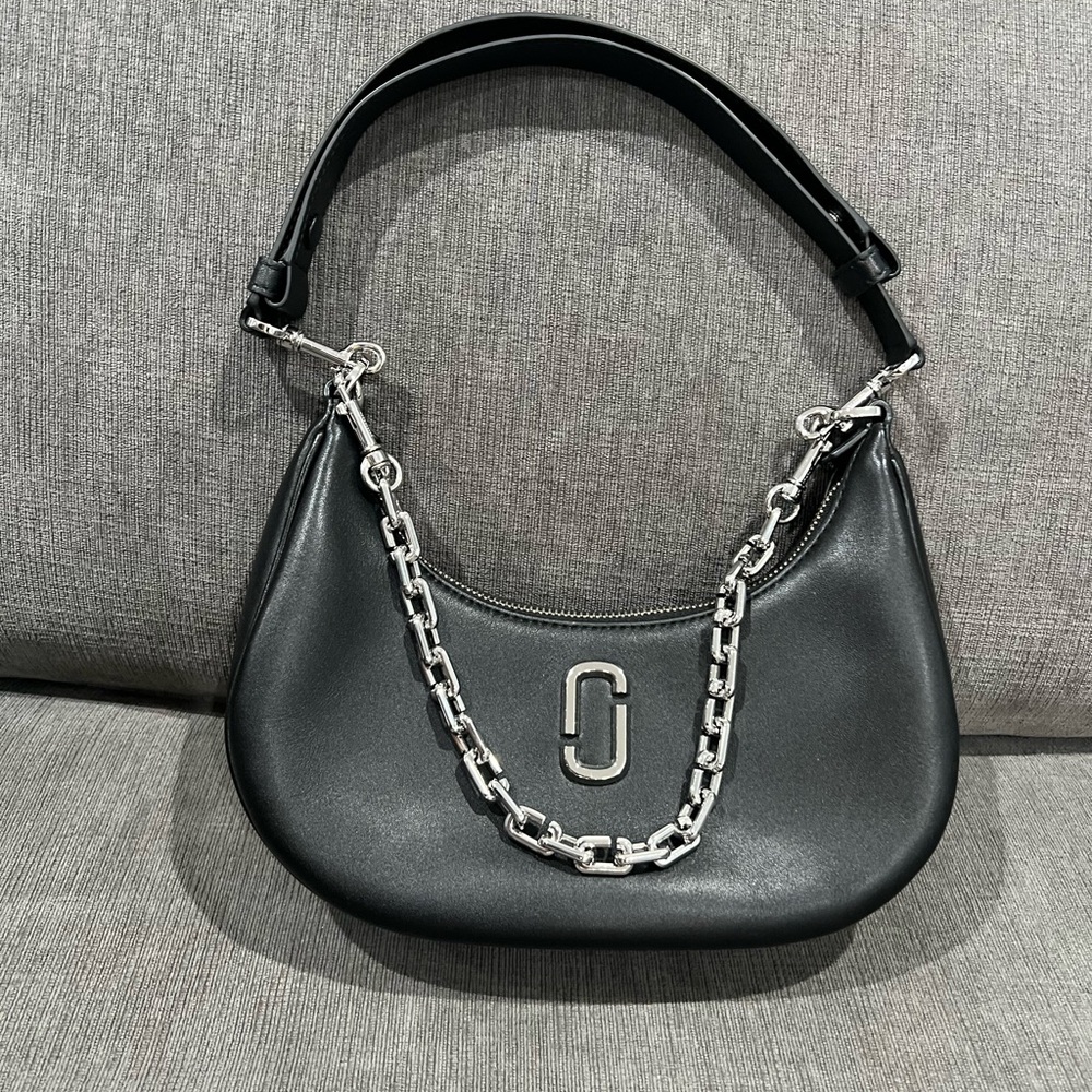 Marc Jacobs Black Leather Shoulder Bag